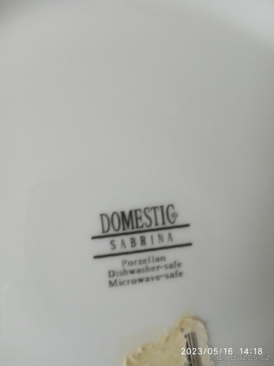 Talíře mělké,porcelánové 5ks - 5