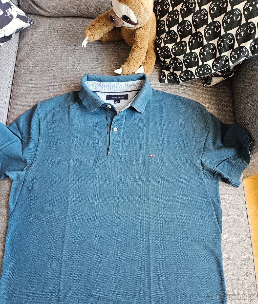 Pánské triko Tommy Hilfiger vel. L - 5