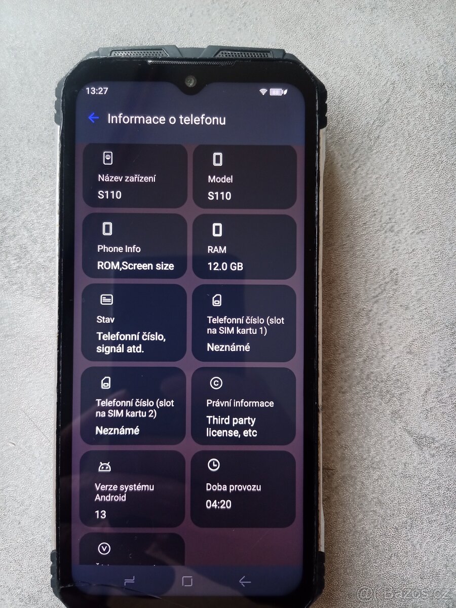 Doogee S110 12GB/256 - 5