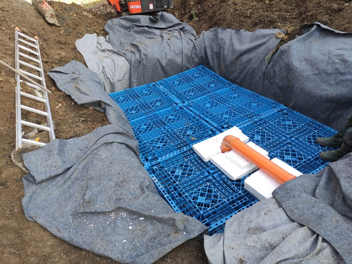 Plastové palety i na retenční nádrže samonosné, trativody - 5