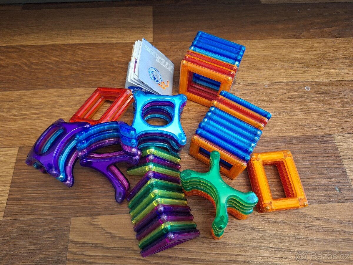 Magnetická stavebnice Powerclix 50 ks - 5
