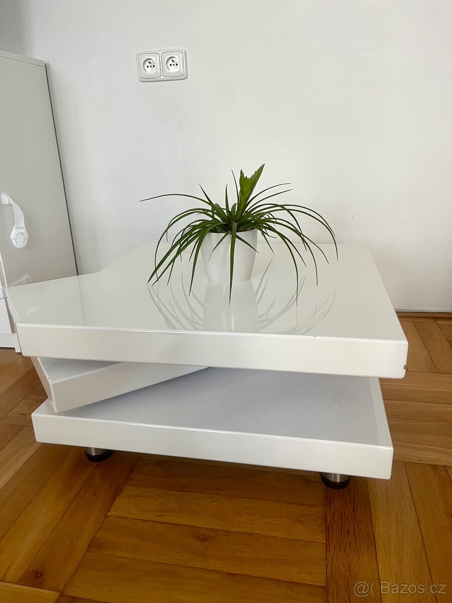 Designový otočný konferenční stolek - 5