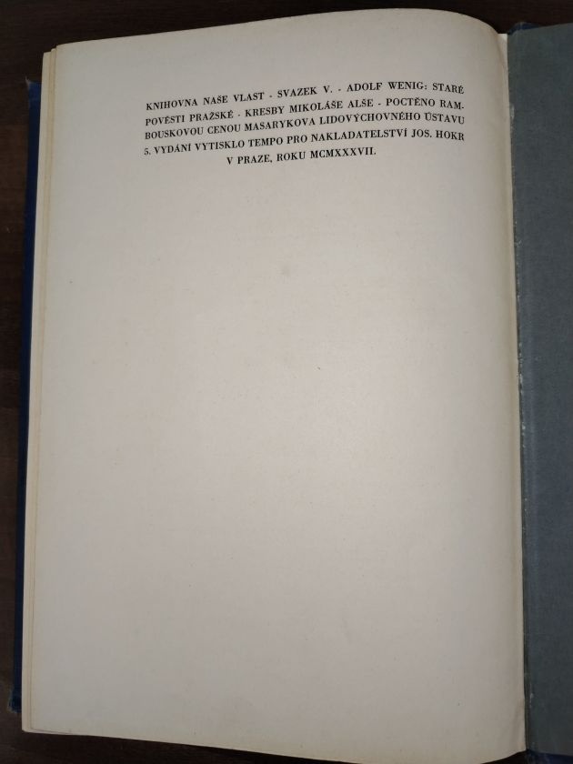 Staré pověsti Pražské - Adolf Wenig - 5