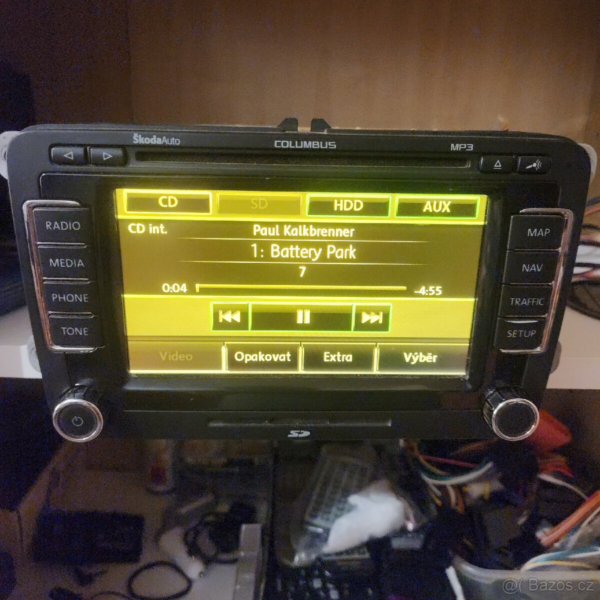 ŠKODA COLUMBUS RNS510 MP3 SD NAVIGACE - 5