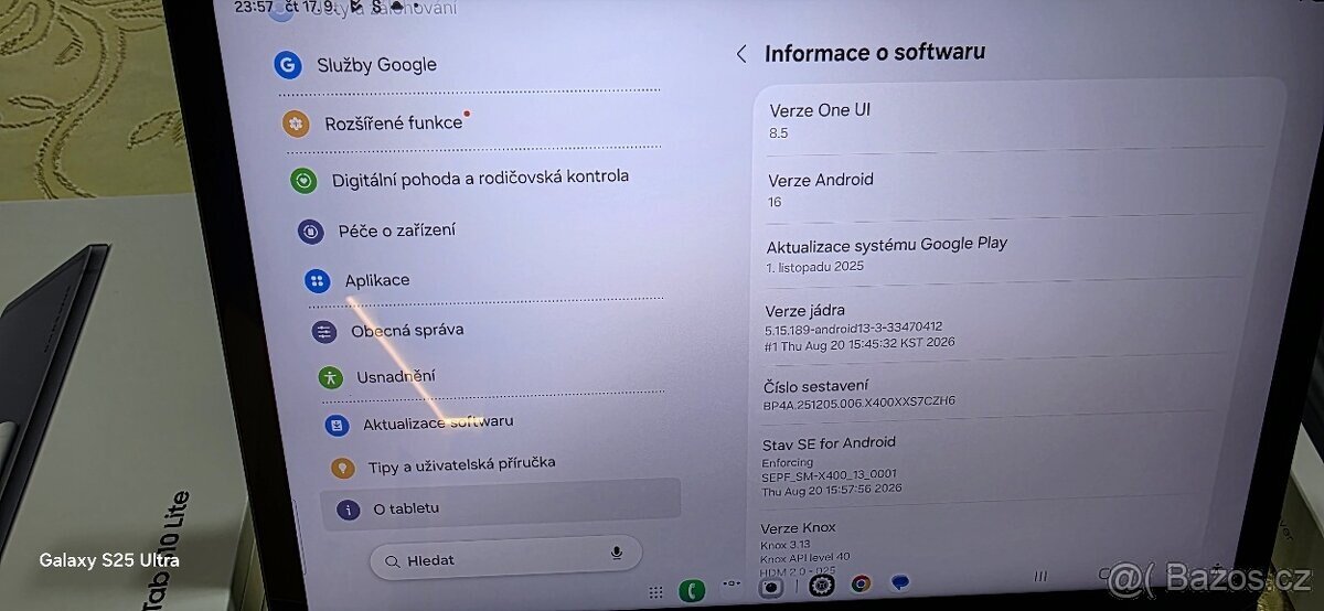 tablet Samsung Galaxy TAB S10 Lite 128GB sedy novy - 5
