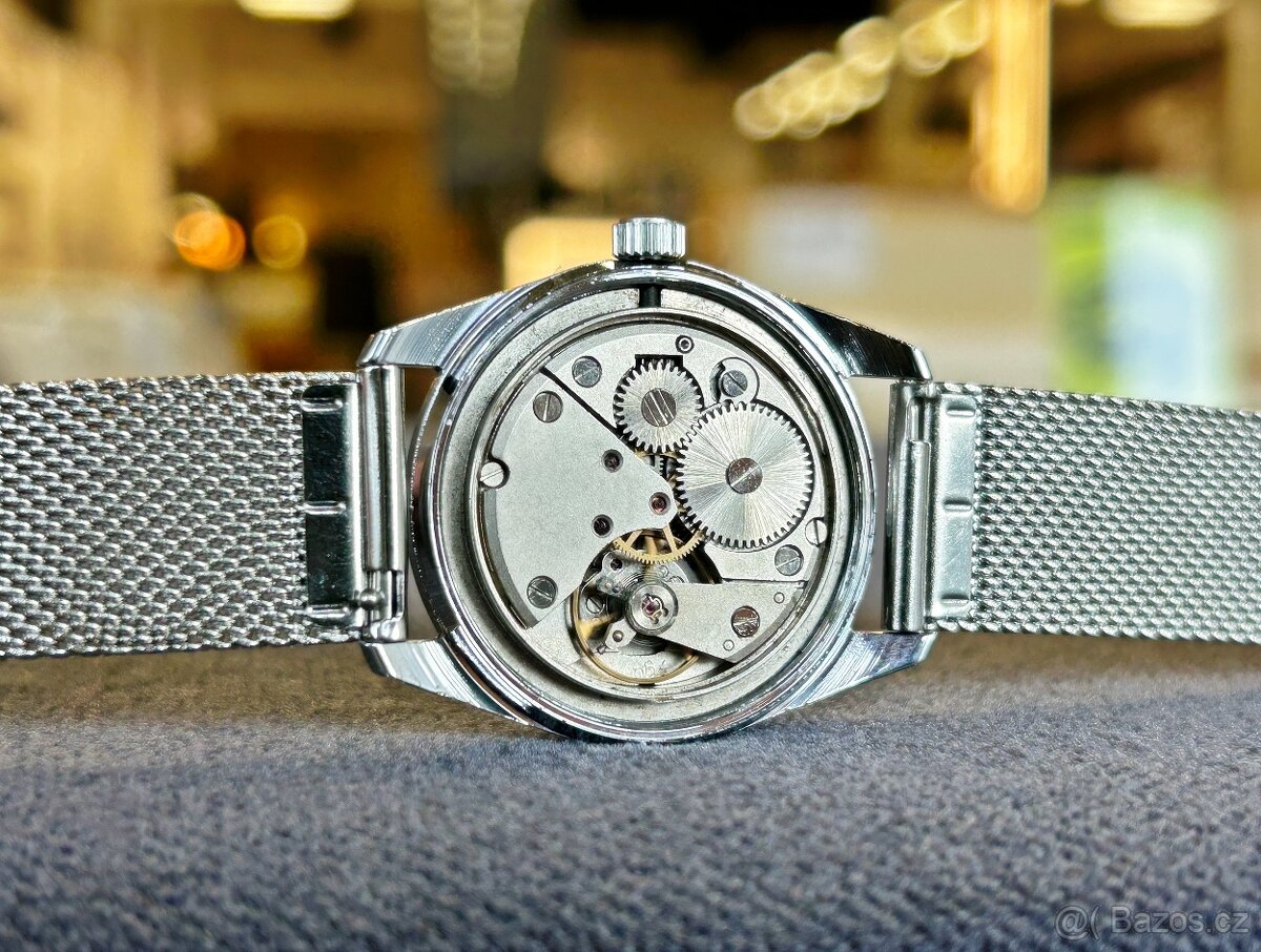 Československé Retro Vintage Mechanické hodinky PRIM Elegant - 5