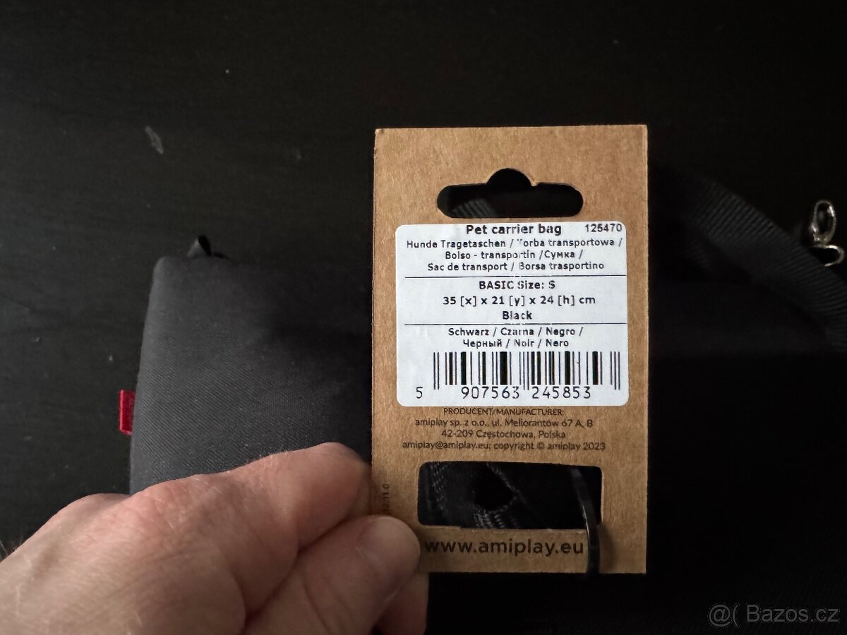 Přepravní taška pro psy/kočky – velikost S (nová) - 5