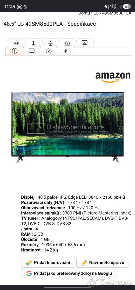 TV LG 49SM8500PLA 4K - 5