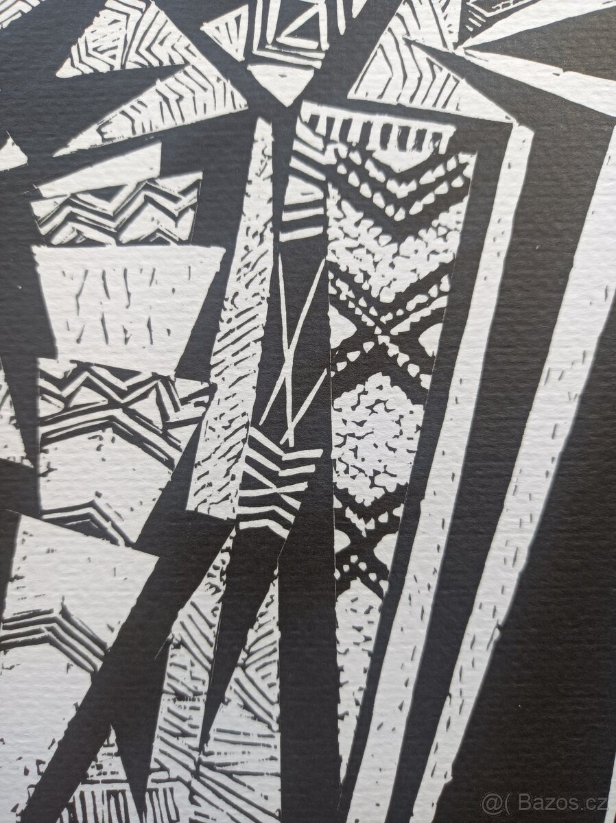 František Kupka - Čtyři příběhy bílé a černé - grafika č.12 - 5