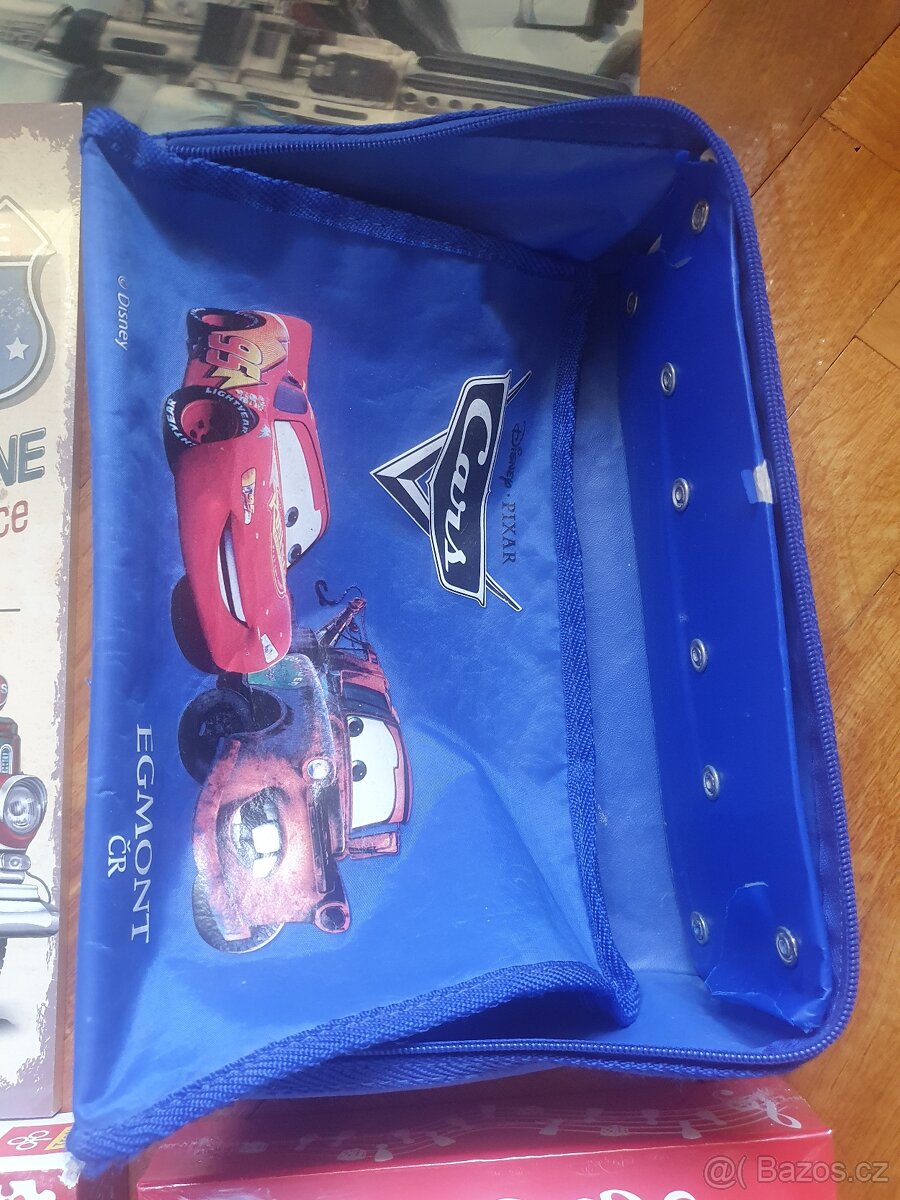 Puzzle auto / Starwars podložka / Auta / kufřík - 5