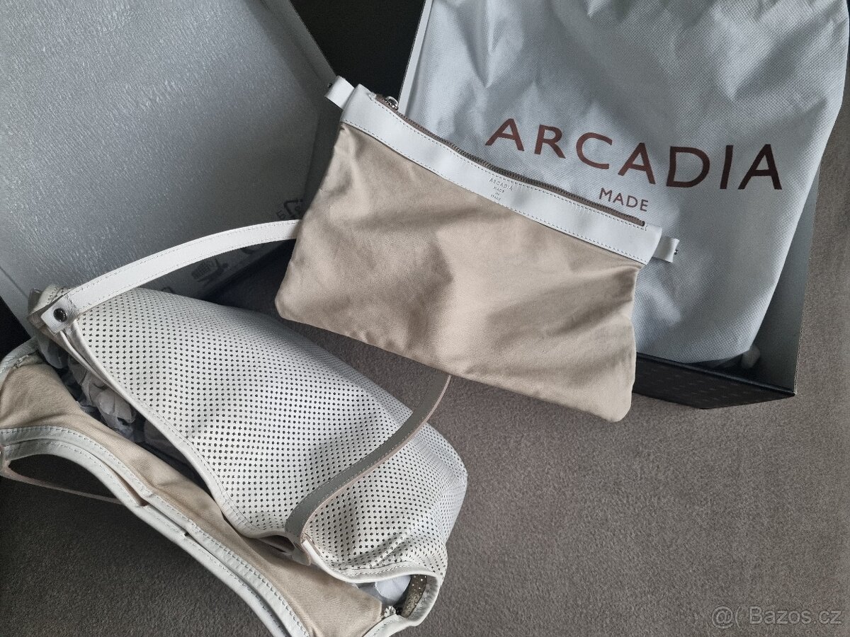 Luxusní kožená kabelka Arcadia - 5