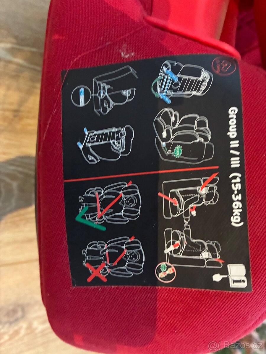 Kinderkraft Autosedačka ISOFIX 76-150cm 9-36kg - 5