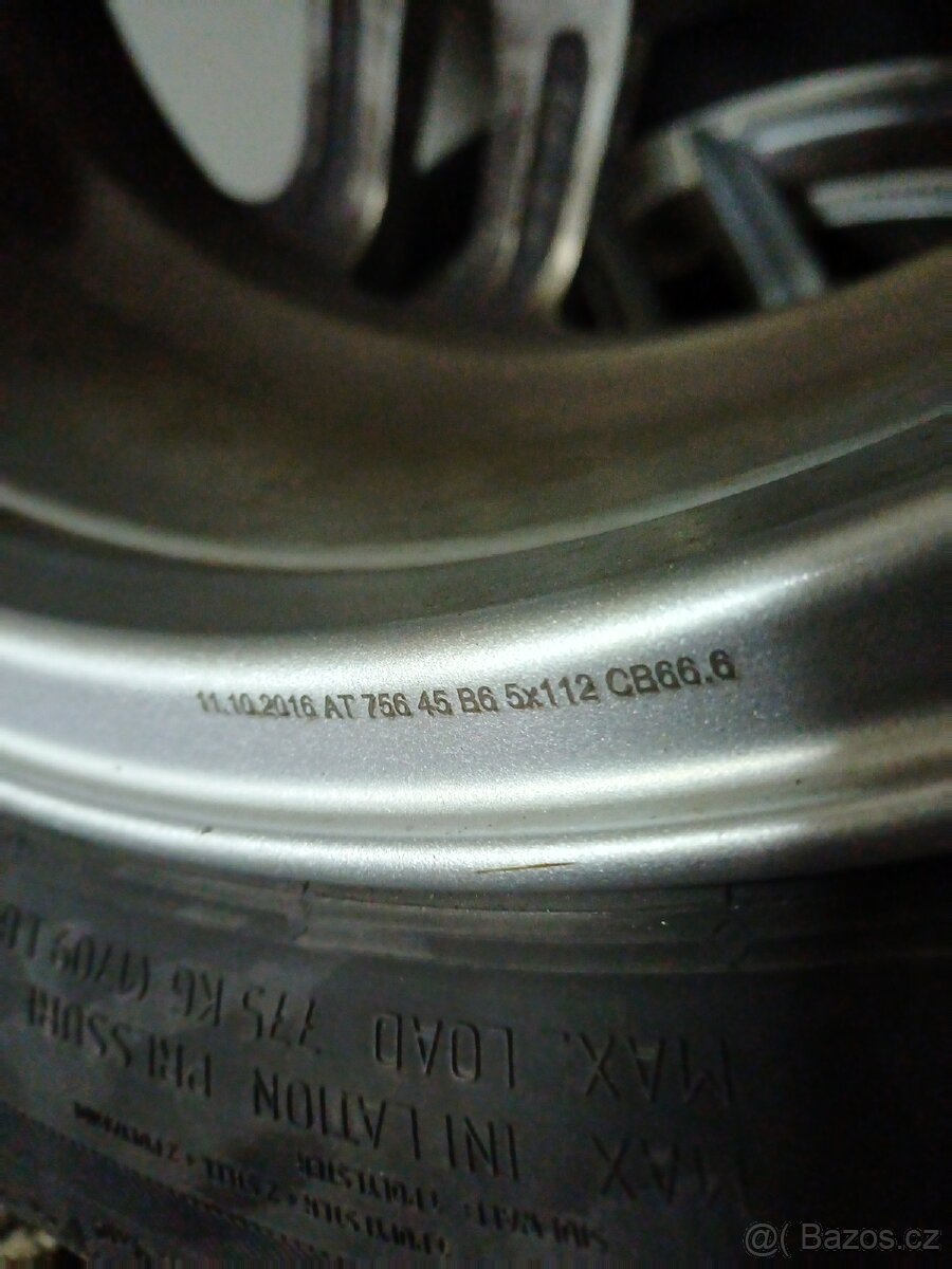 Mercedes 225-55-16 zimni - 5