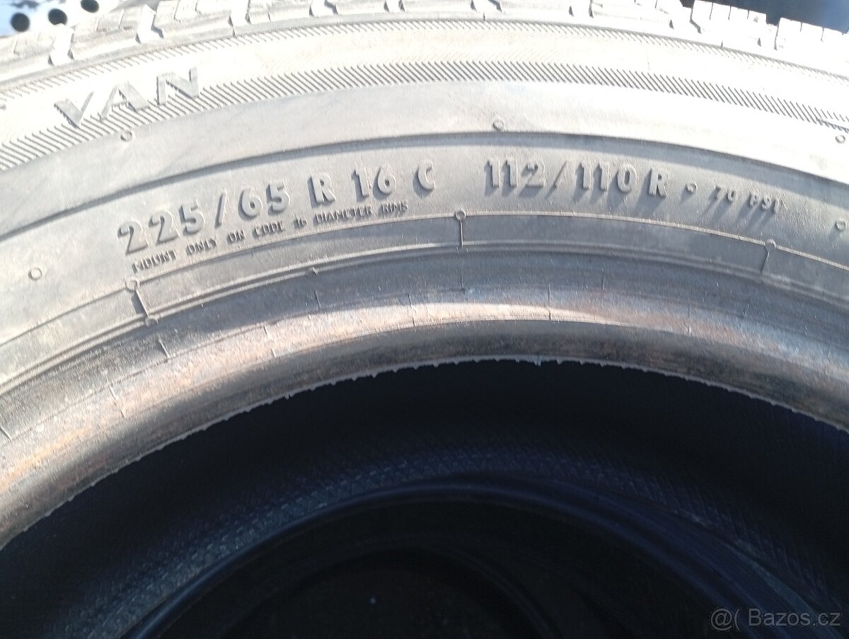 PNEUMATIKY 225/60R16C 112/110R LETNÍ 5,9MM VZOREK - 5