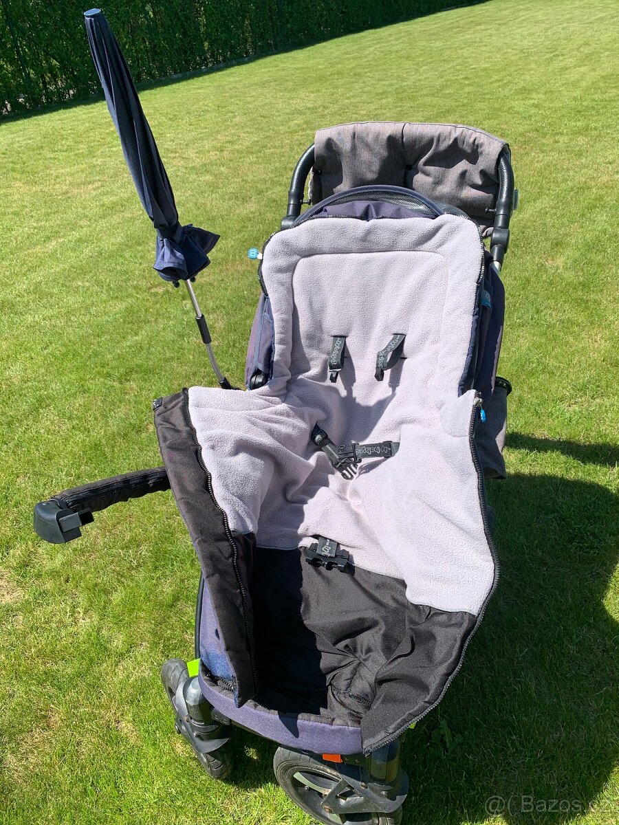 Kočár dvojkombinace zn. Baby Design Husky - 5