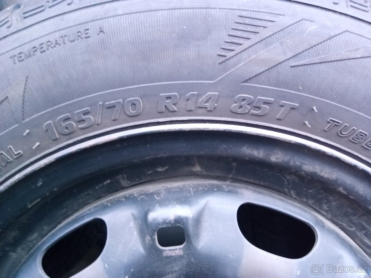 Prodám 4x letní pneu Sebring 165/70 R14 85T - 5