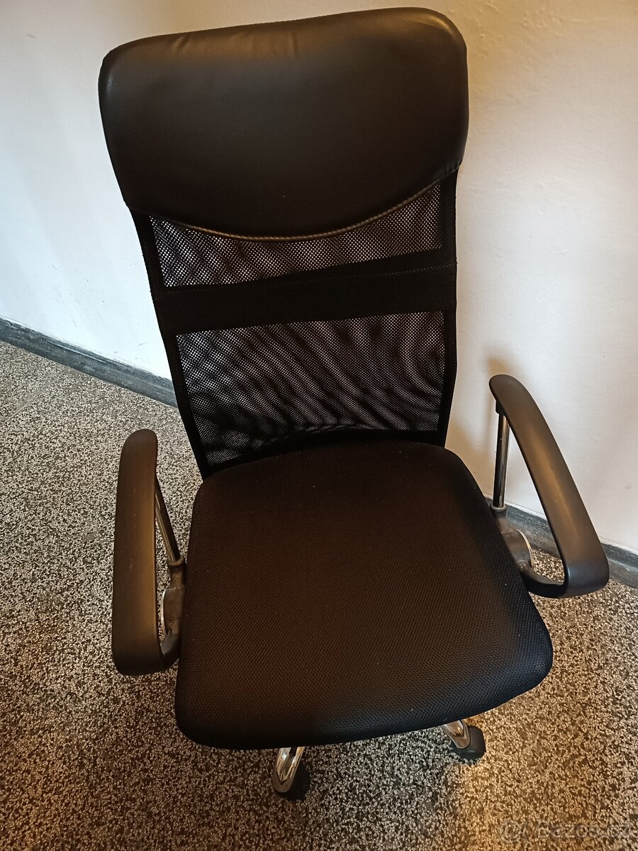 Kancelářská židle černá - 5