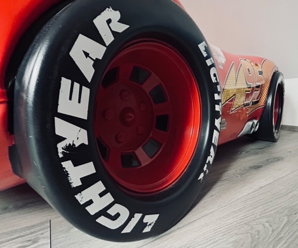 Dětská 3D postel auto - 5