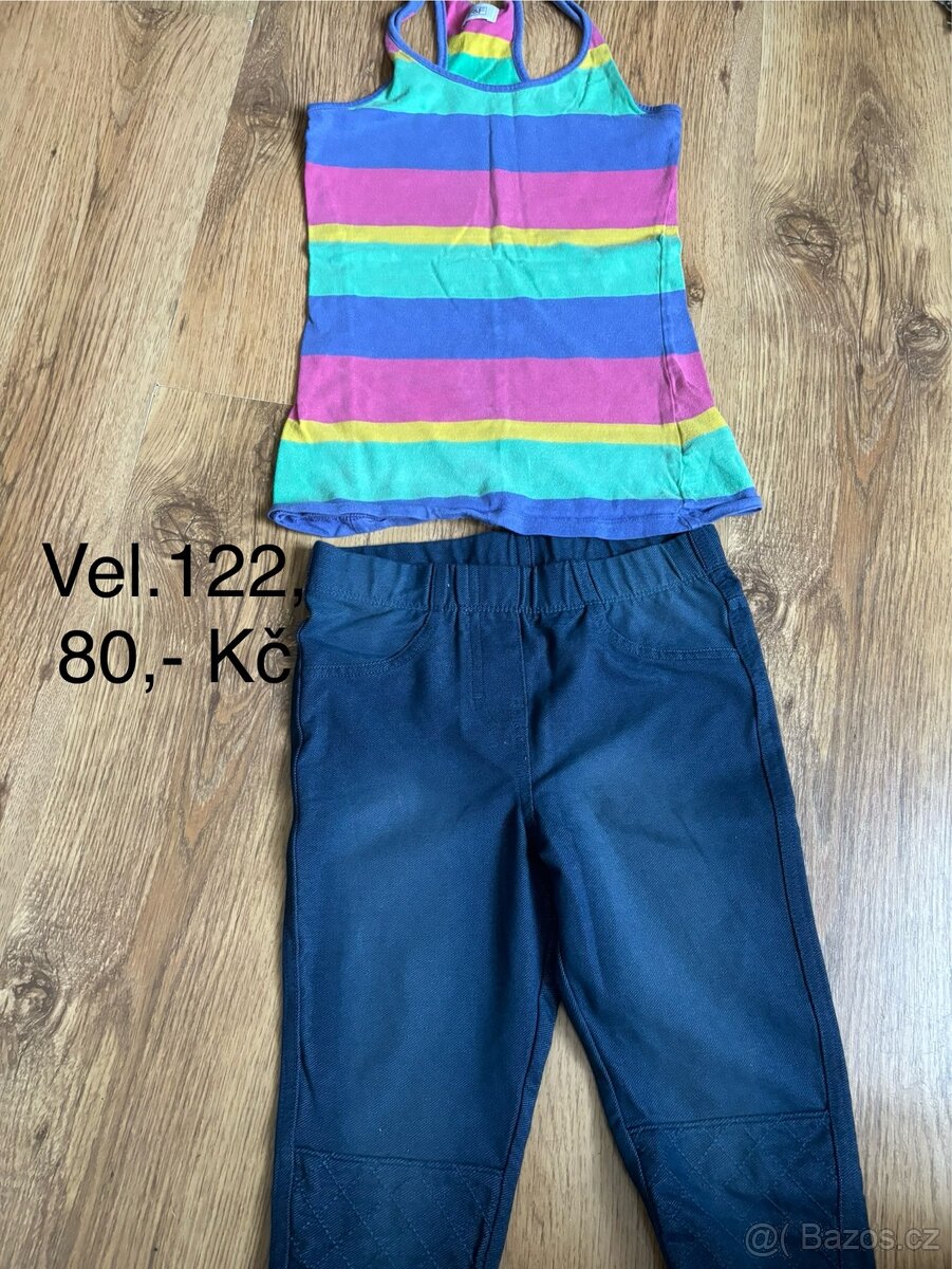 Dívčí oblečení, vel.122 - 5