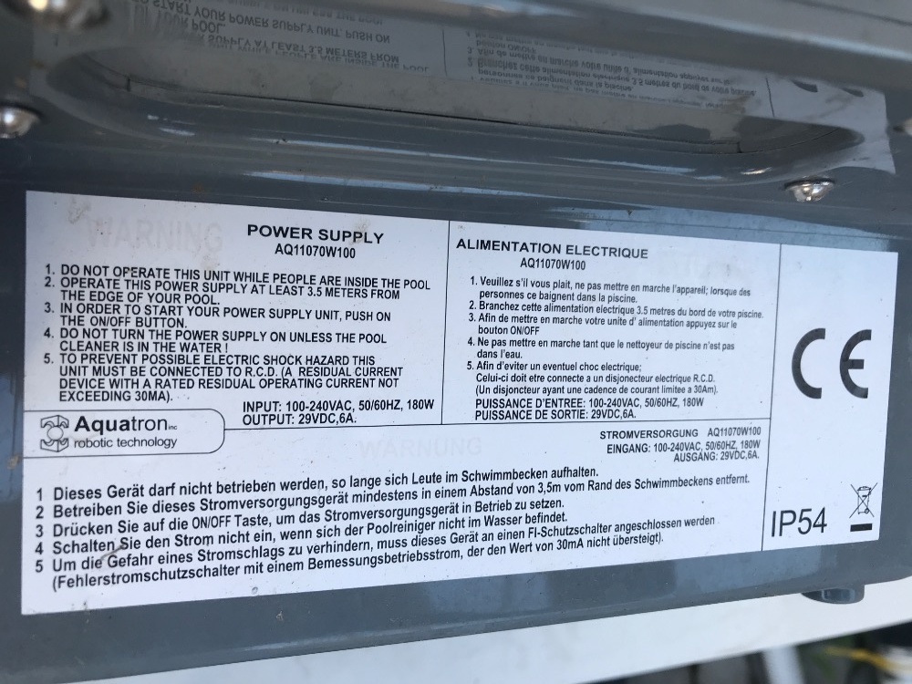 Aquabot BRAVO - nefunkční - 5