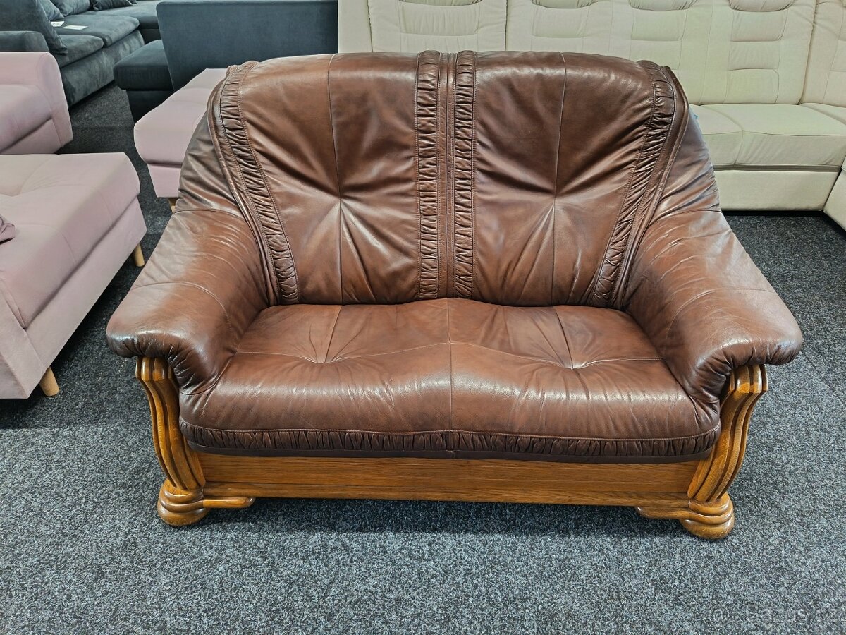 Sedací souprava 3 + 2 + 1 - kůže - 5