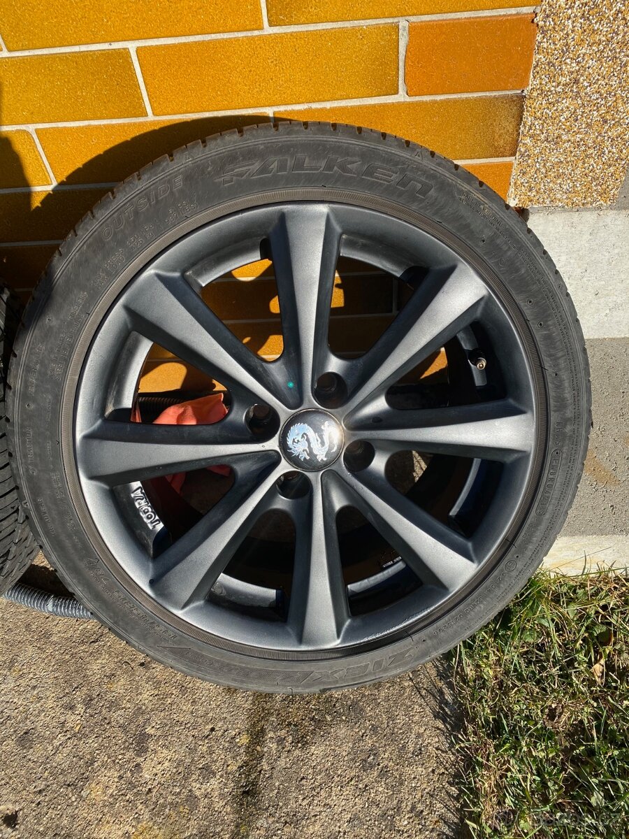 alu disky - kola s letními pneumatikami - 5