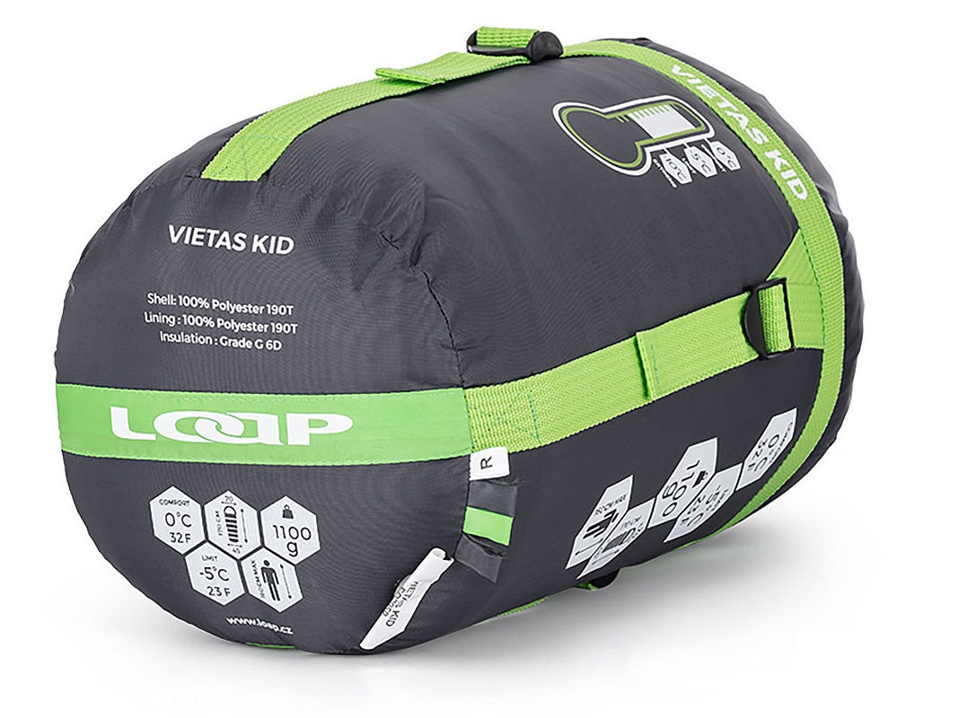 Spací pytel dětský LOAP Vietas Kid, do 160 cm, NOVÝ - 5