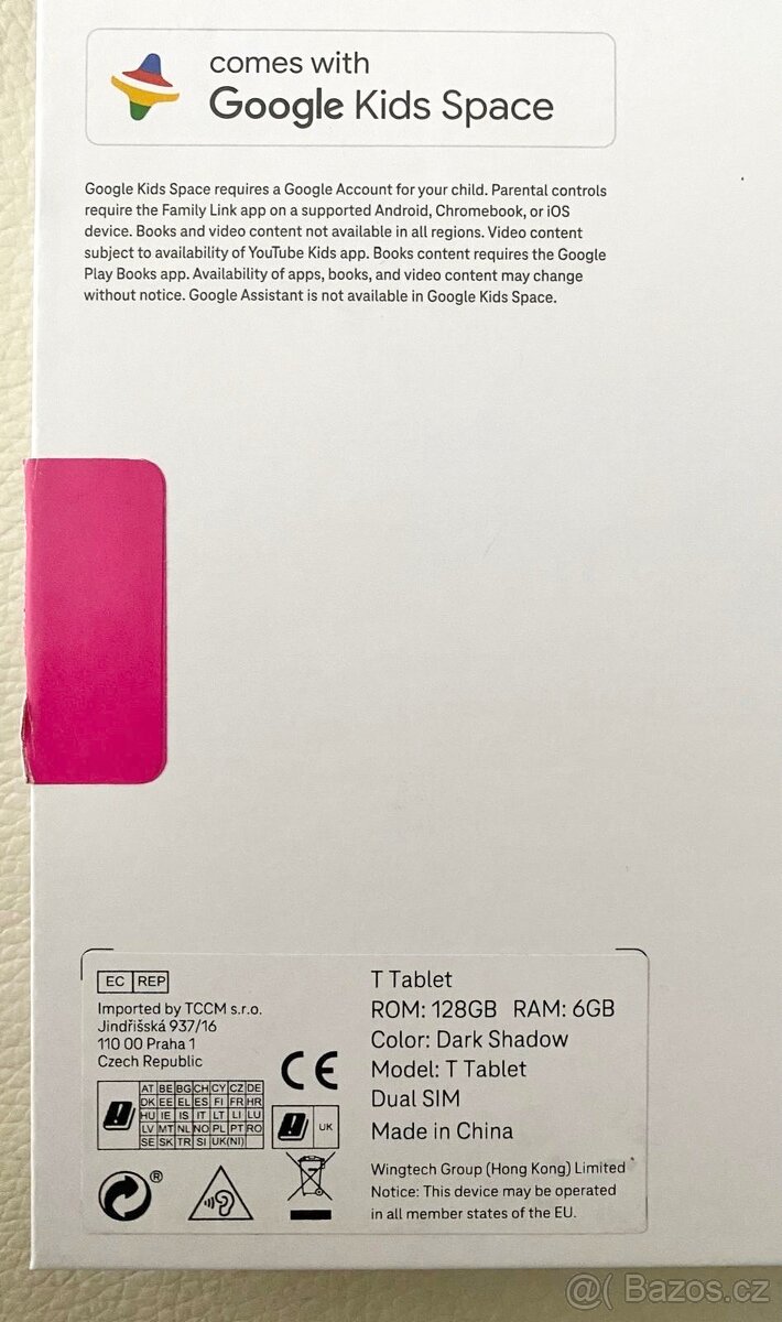 Nový T tablet 5G 128 GB - 5