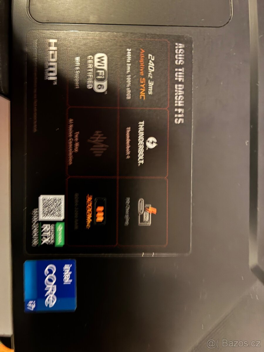 Prodám ASUS TUF DASH F15 - 5