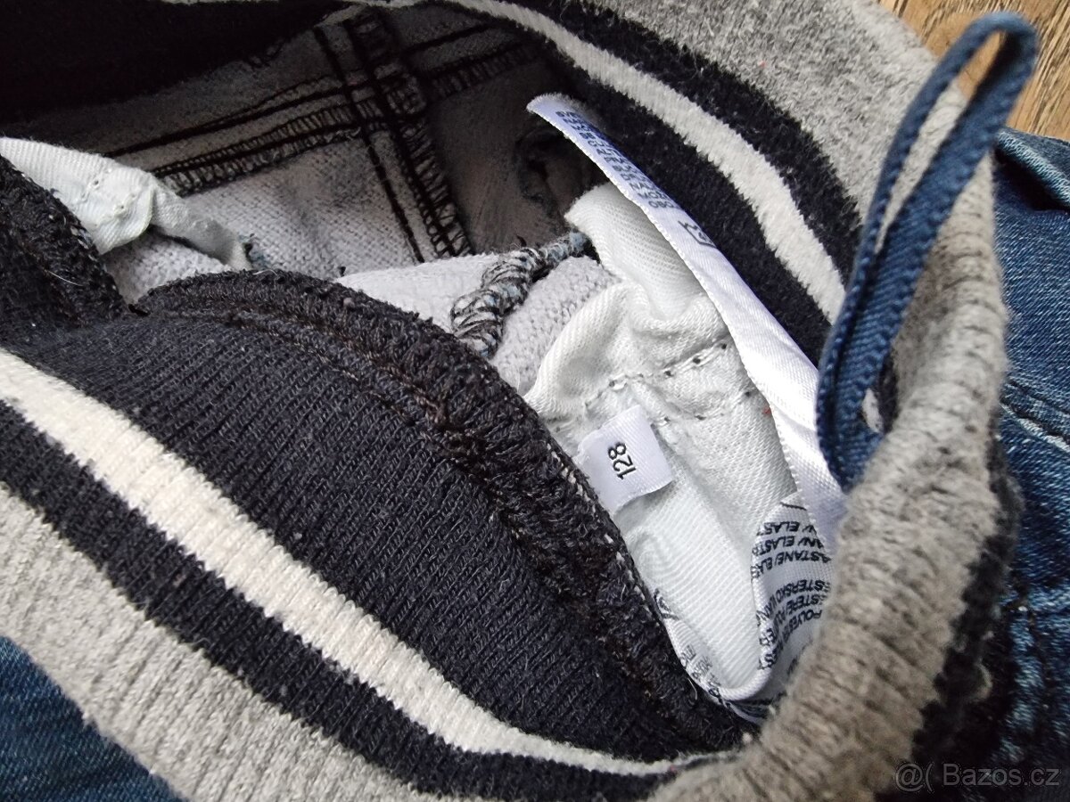 Džíny rifle kalhoty dámské dívčí - 5