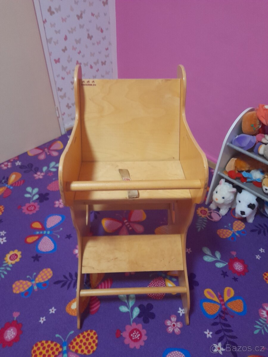 Dřevěný houpací kůň 3v1 - 5