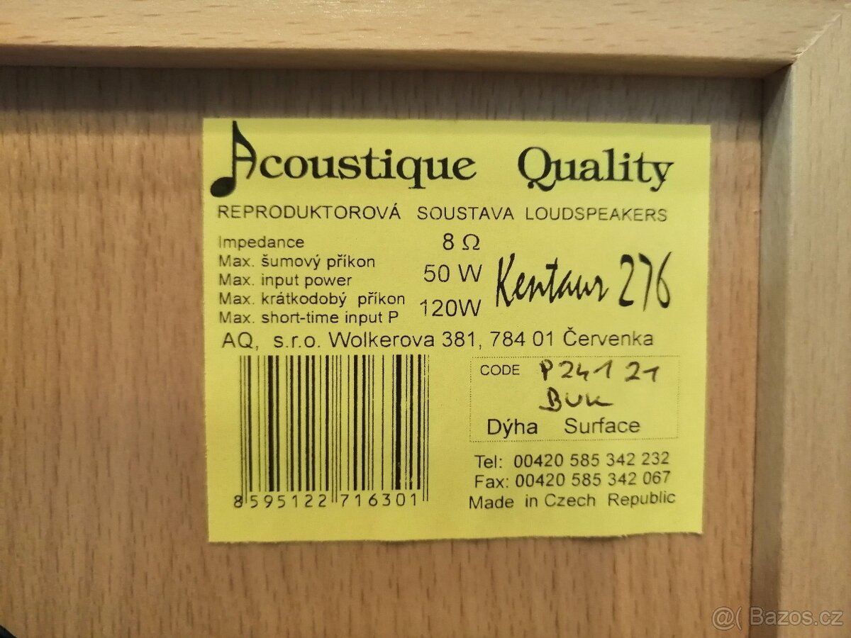 AQ Kentaur 276 reprosoustava - 5