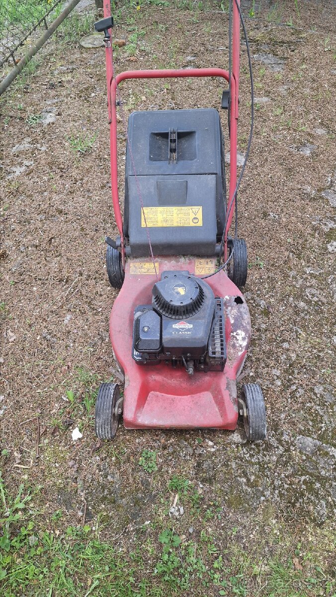 Benzínová sekačka s pojezdem - 5