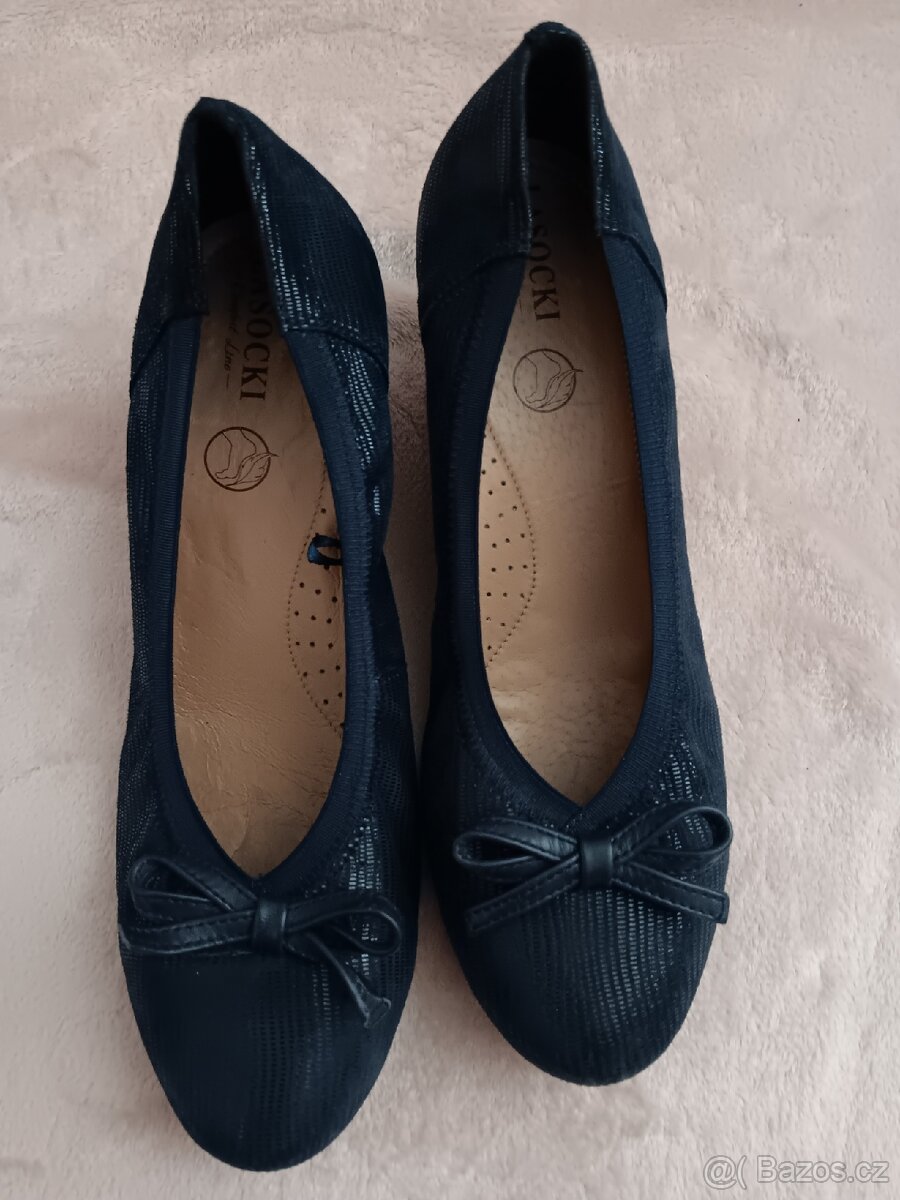 Lasocki modré baleriny vel.40 - 5