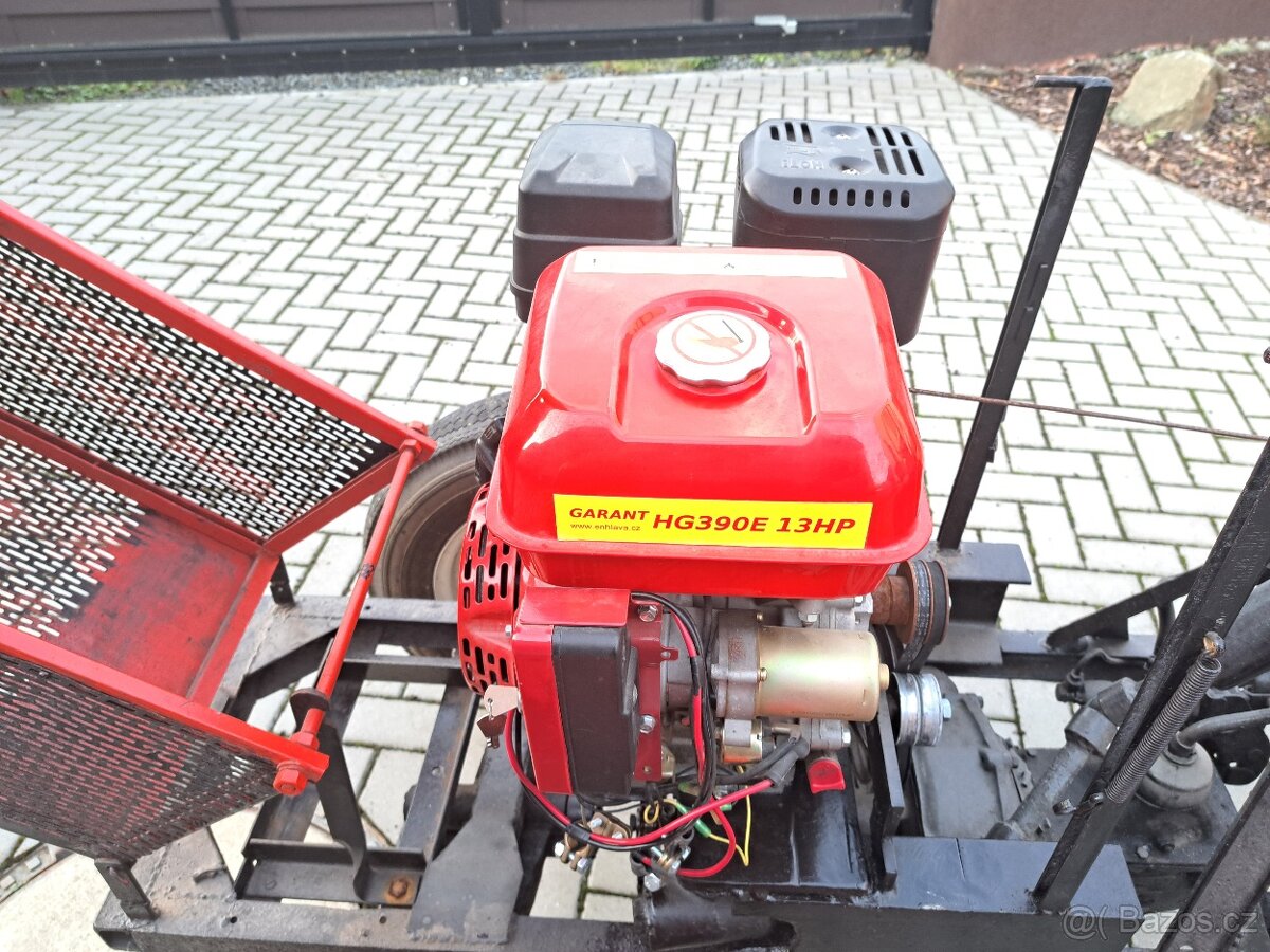 Malotraktor domácí výroby - 5