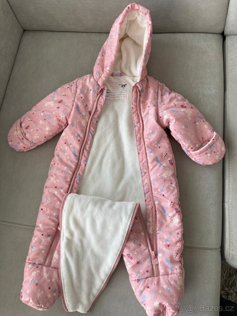 Zimní kombinéza pro miminka - 5