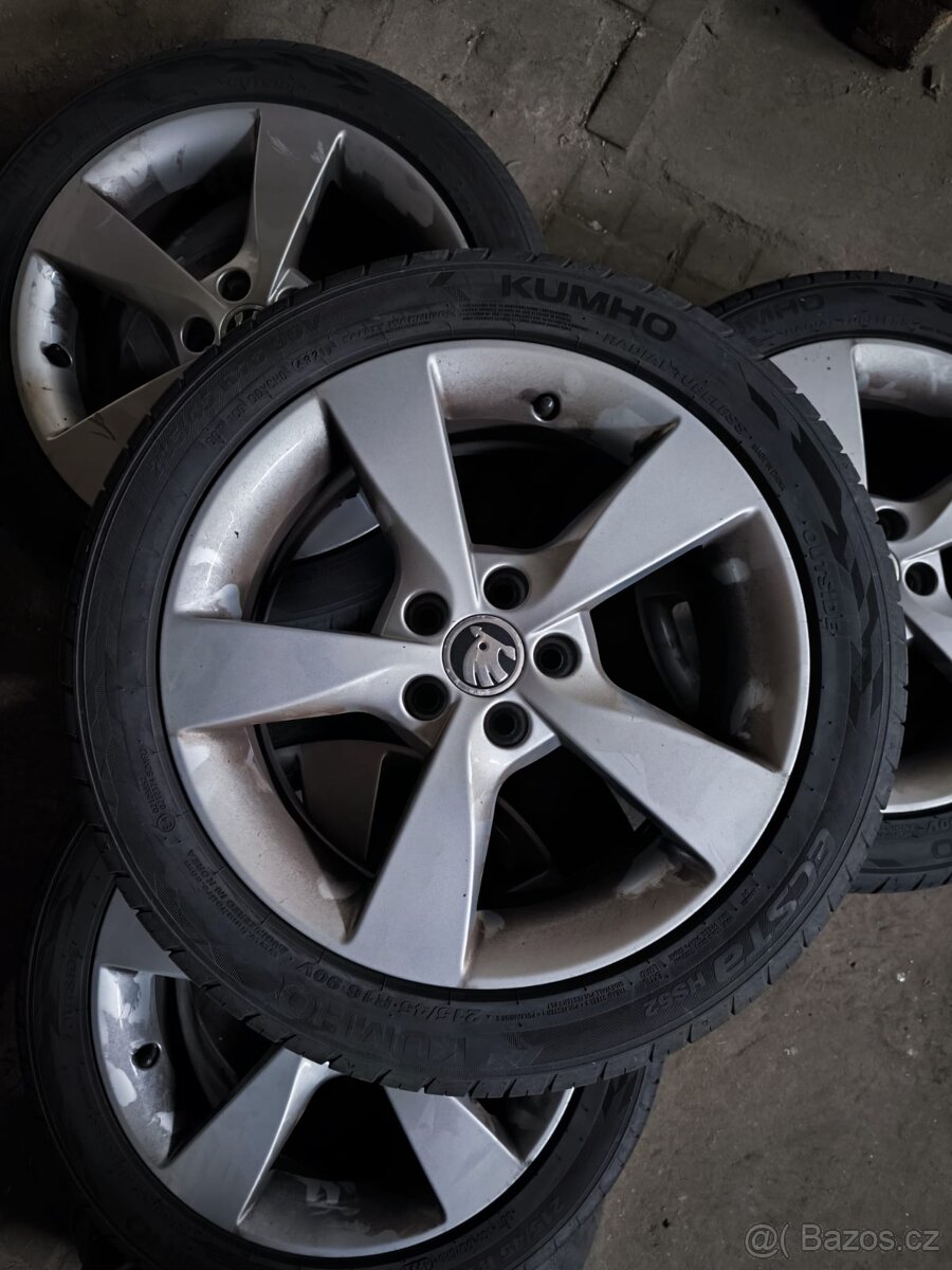 215/45 R16 90V Kumho letní bez disků - 5