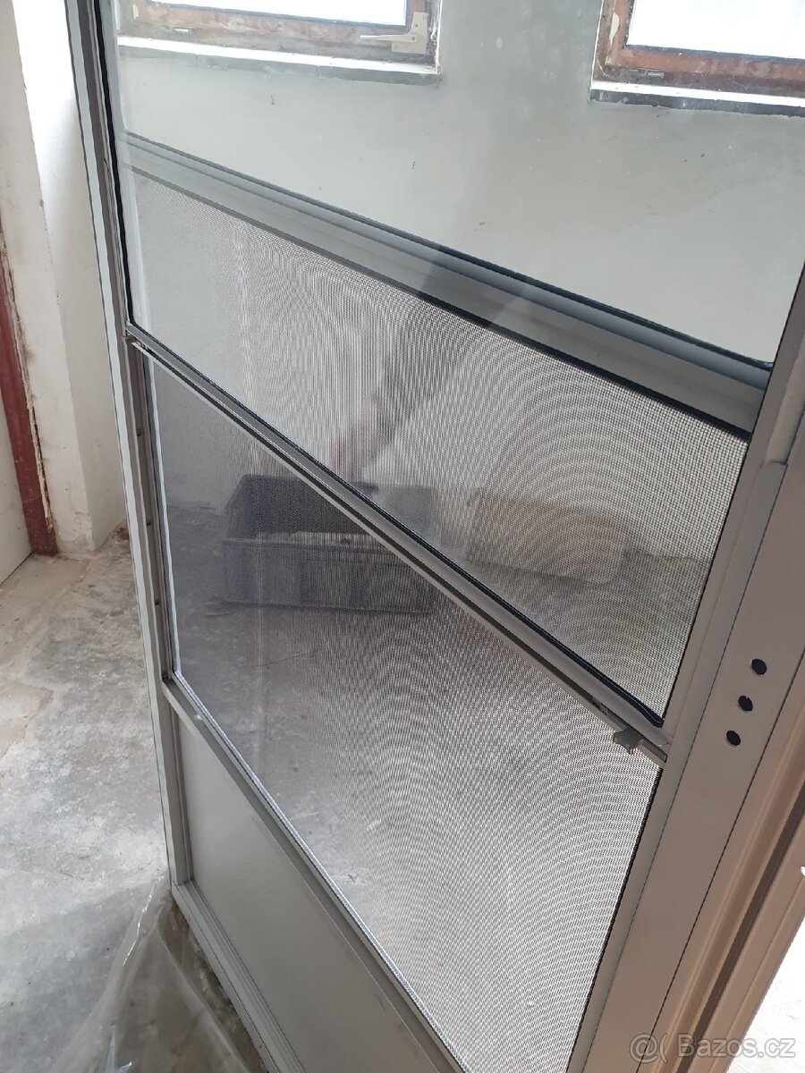 Hliníkové dveře - nové - 5