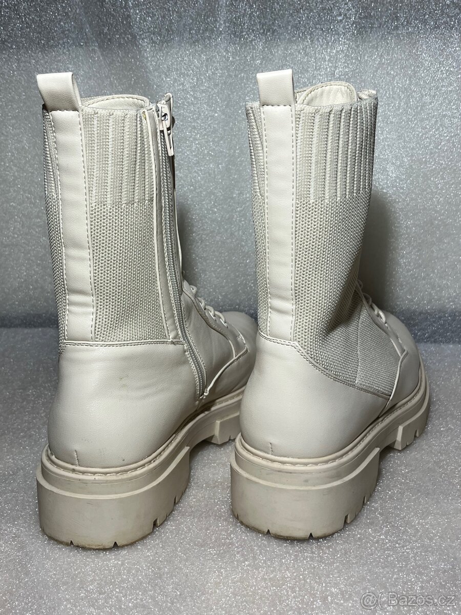 Šněrovací kotníkové boty - 5