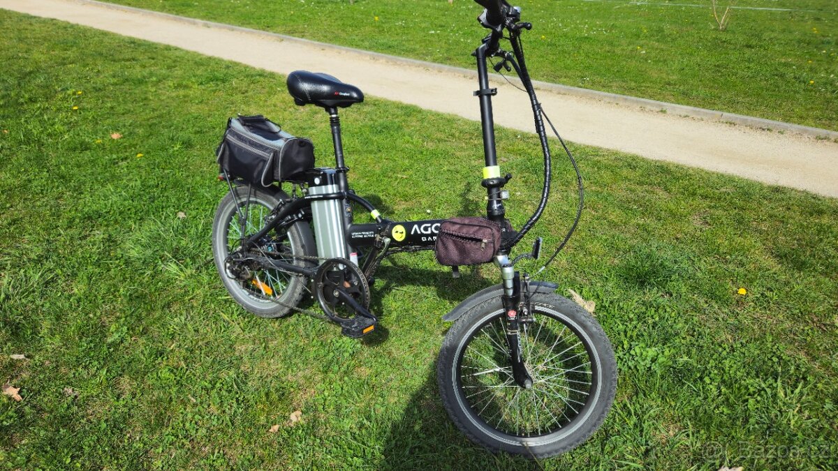 Prodám skládací elektrokolo agoogs barac - 5