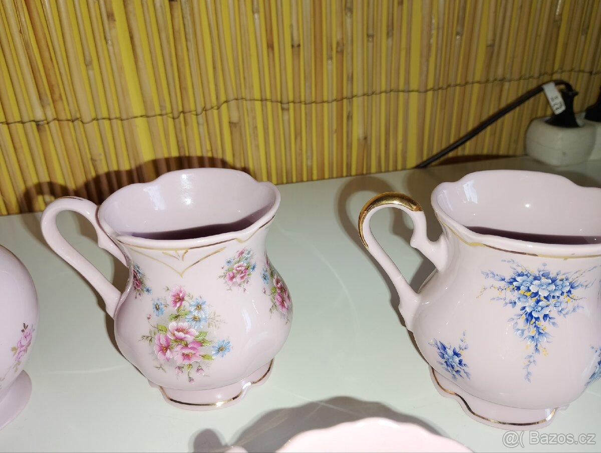 Porcelán růžový 14k - 5