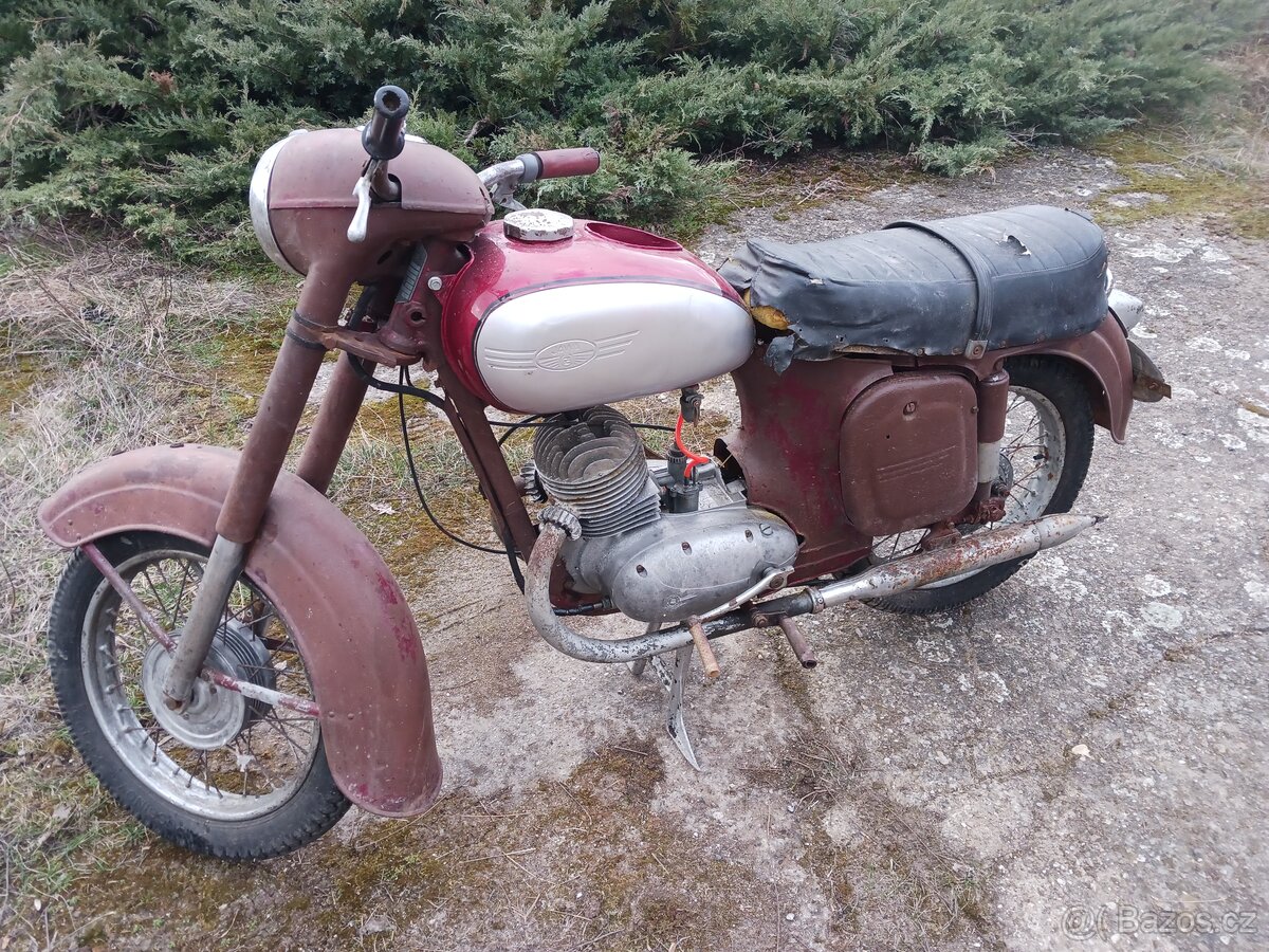 Jawa, čz 125,175 - 5