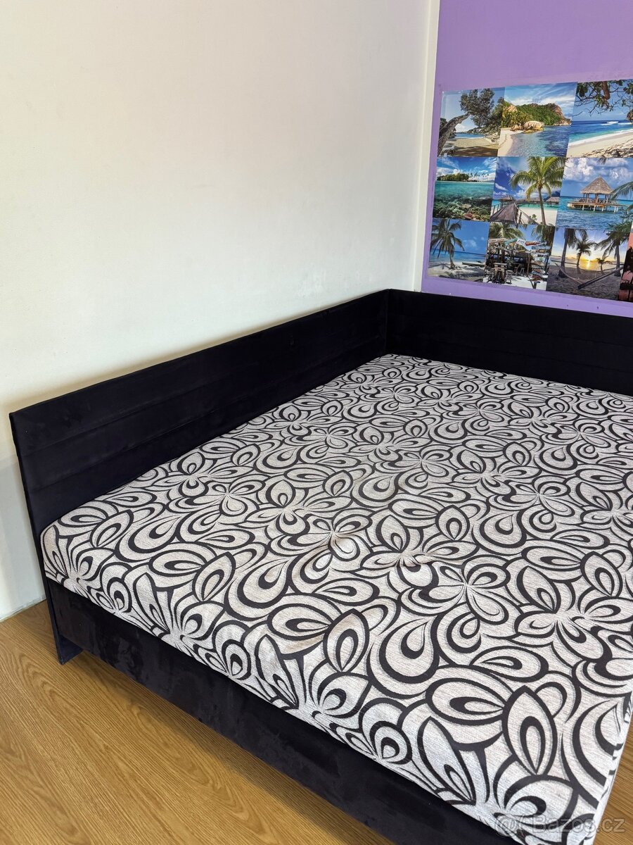 postel s úložným prostorem 140/200 - 5