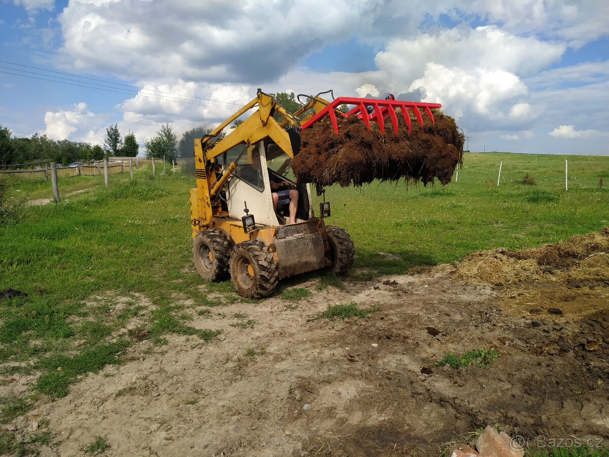 Drapákové vidle na smykový nakladač BOBCAT - 5