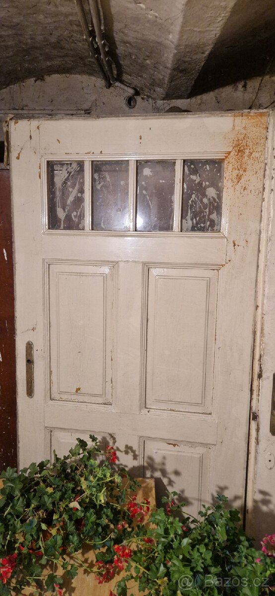 Dveře - masiv (na renovaci) - 5