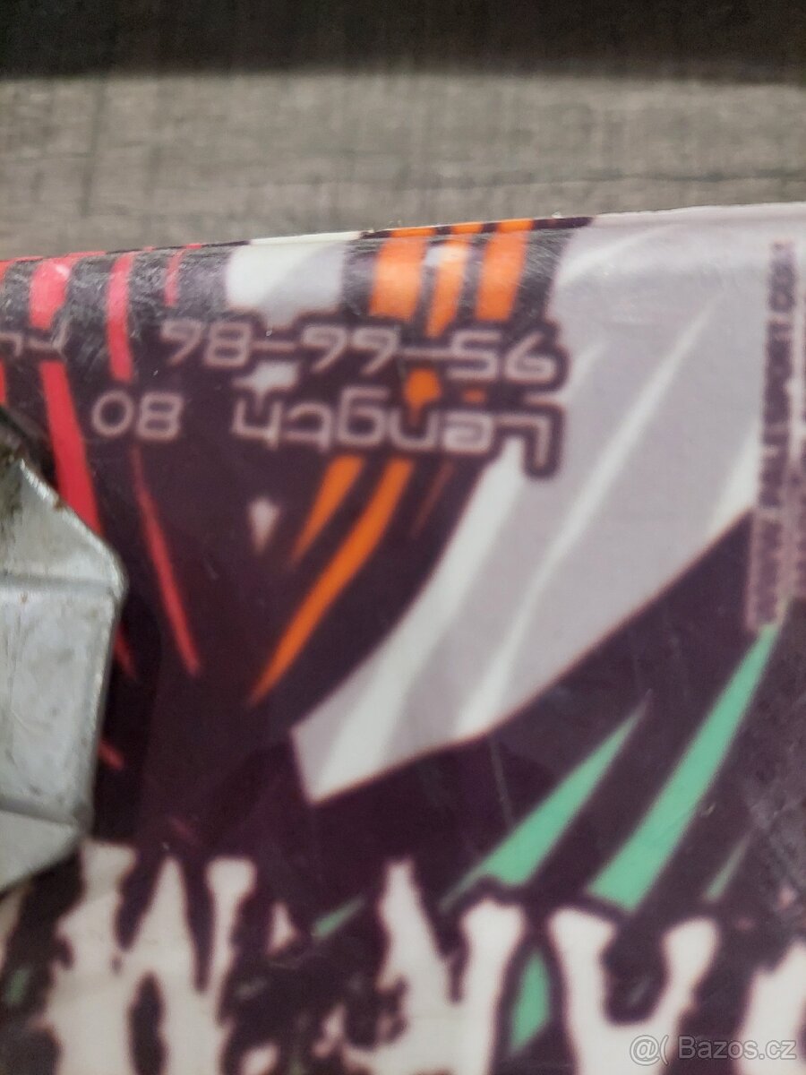 Dětské lyže 80cm, boty 17,5cm - 5