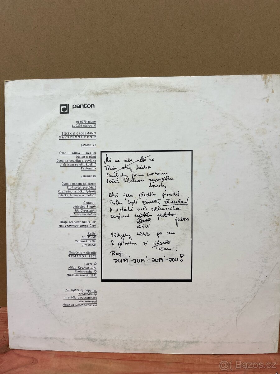 LP Šimek & Grossman 1,2,3 - 5