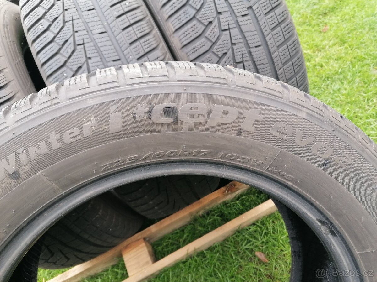 4ks zimních pneu 225/60r17 103V - 5