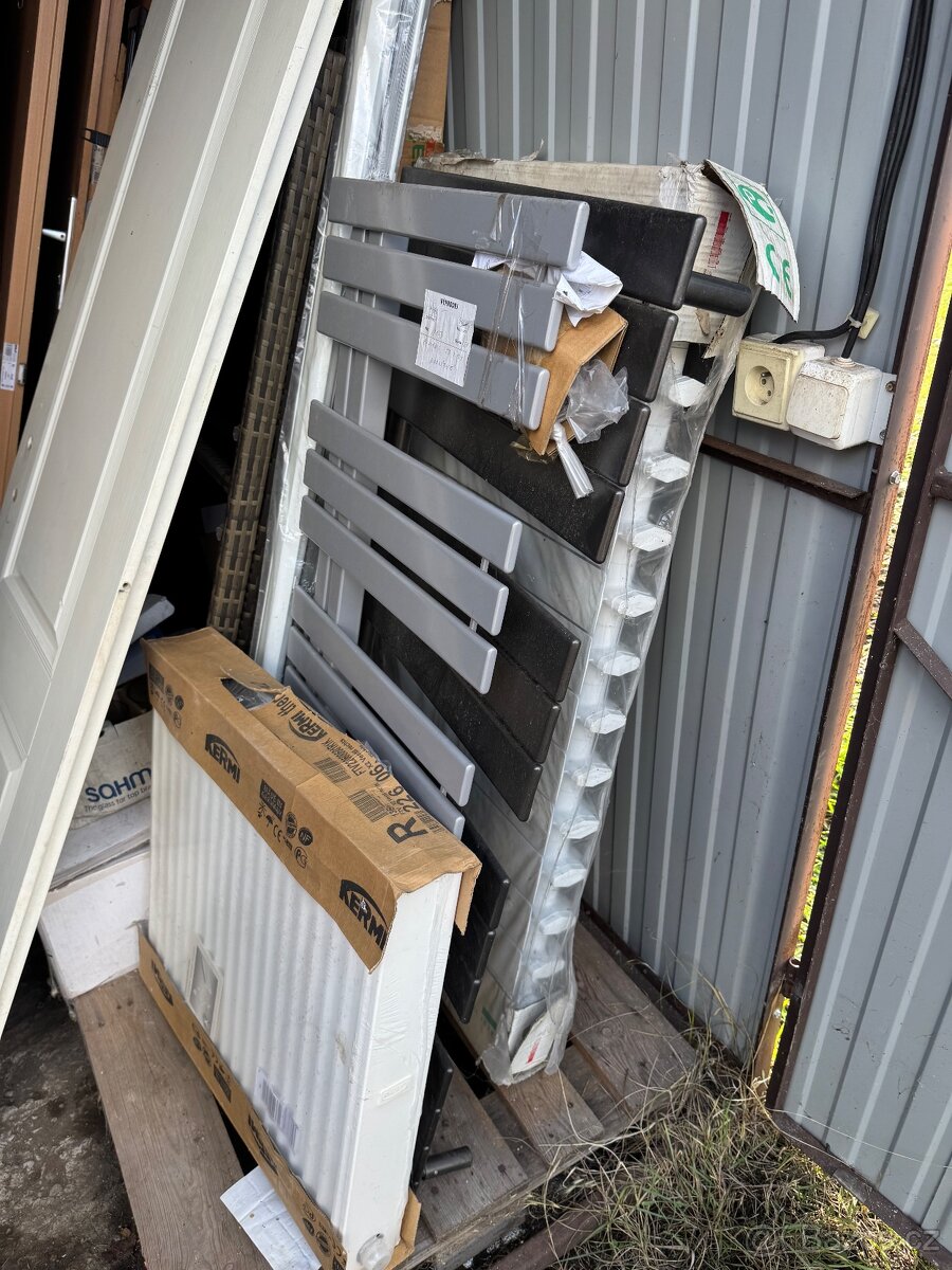 RADIÁTORY A RŮZNÁ SANITA, umyvadla , wc, trubky, atd. - 5