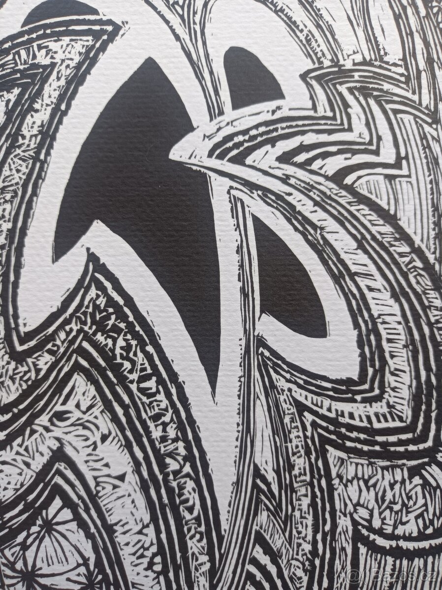 František Kupka - Čtyři příběhy bílé a černé - grafika č.16 - 5